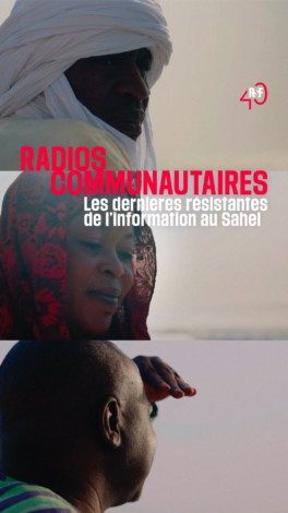 📻 Teaser DOCU - Radios communautaires : leur combat pour informer au Sahel

Au Sahel, les radios communautaires sont les reines de l’information de proximité. Et ce, malgré le manque de moyens et les risques sécuritaires auxquels leurs équipes doivent faire face.

À travers le portrait de trois journalistes du Mali, du Burkina Faso et du Niger, le film plonge dans le quotidien de ces acteurs essentiels de l’information, qui résistent malgré les menaces et incarnent l’ultime espoir d’une presse libre dans des zones rurales.

✨ Découvrez le documentaire sur Arte dès maintenant - Lien en bio.