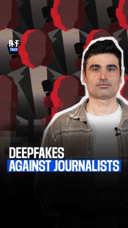Deepfakes targeting journalists are wreaking havoc. Powered by the explosive rise of generative artificial intelligence (AI), deepfakes — fake digital videos and soundclips that impersonate real people — are flooding the online information space at scale worldwide.

The current legal framework is insufficient and does not protect people’s right to reliable information. We call on online content platforms to step up and take responsibility by strengthening their moderation process and explicitly labelling all AI‑generated content. 

That is the only way to limit the harm caused by these products and protect citizens’ right to reliable information.
–
Les deepfakes de journalistes font des ravages. Propulsés par l’essor fulgurant de l’Intelligence artificielle générative (IAG), les deepfakes, ces trucages numériques usurpant l’identité de personnes réelles, s’imposent désormais dans le paysage informationnel mondial.

Pour protéger le droit à l'information, le cadre juridique actuel ne suffit pas. Nous appelons les plateformes à un sursaut de responsabilité : elles doivent renforcer la modération et signaler explicitement toute production générée par intelligence artificielle. 

C'est la seule condition pour limiter la capacité de nuisance de ces contenus et protéger le droit à l’information des citoyens.