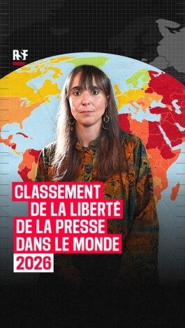 🔴 #RSFIndex2026 | La liberté de la presse est au plus bas depuis 25 ans

Pour la première fois dans l’histoire du Classement mondial de la liberté de la presse de Reporters sans frontières, plus de la moitié des pays du monde sont en situation “difficile” ou “très grave”.

Partagez cette vidéo soutenez l’information libre, fiable et au service de l’intérêt général.

Le Classement mondial de la liberté de la presse est à découvrir dans sur rsf.org et dans le lien en bio.

#Index #Classement #WPFD2026 #WPFD #Libertédelapresse #pressfreedom #journéedelalibertédelapresse #worldpressfreeomday #righttoinformation #war #propaganda #journalists #press #media #pluralism #independence #désinformation #disinformation #pressfreedom