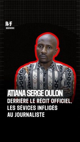 Après près de deux ans d’incertitude sur son sort, nous avons pu établir que le journaliste Atiana Serge Oulon est bien détenu arbitrairement par le régime burkinabè.
Séquestré dans une villa de la capitale, il a subi violences et privations, sans qu’aucune information ne filtre sur sa situation. La soi-disant mobilisation de ce journaliste dans l’armée n'était qu’un paravent pour maquiller sa séquestration. 
Puisque selon le régime, chacun est libre de dire ce qu’il veut et de donner son opinion, nous appelons à sa libération. Sa place n’est ni au front ni dans une prison secrète.
Lisez notre enquête sur rsf.org 
–
After almost two years of uncertainty about his fate, we have confirmed that journalist Atiana Serge Oulon is indeed being arbitrarily detained by the Burkinabè regime. 
He is held captive in a villa in the capital, he has suffered violence and deprivation, and no information has emerged about his situation. The alleged forced conscription of this journalist into the army was merely a smokescreen to conceal his captivity. 
Since, according to the regime, everyone is free to say what they want and to give their opinion, we call for his release. His place is neither at the front nor in a secret prison.
Read our investigation at rsf.org