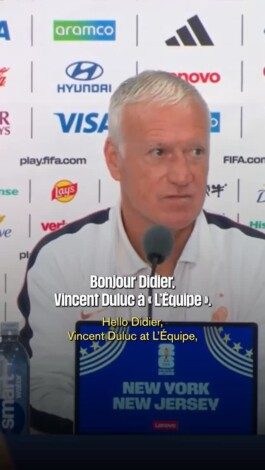 Lors de la conférence de presse de l’équipe de France, Vincent Duluc, journaliste à l’Équipe, a porté la voix de Christophe Gleizes, journaliste de So Foot emprisonné en Algérie pour son travail depuis près d’un an.
Au nom de la profession, il a rappelé que Christophe reste journaliste, même derrière les barreaux, et a posé à Didier Deschamps la question que ses parents avaient rapportée de prison.
Le sélectionneur a renouvelé son soutien à Christophe et à sa famille : « J’espère pour lui, pour sa famille, qu’il puisse être le plus tôt possible là et poser lui-même ses questions. »
Nous appelons à la libération de Christophe Gleizes et réaffirmons que le journalisme n’est pas un crime.

------

During the French national team's press conference, Vincent Duluc, a journalist with L'Équipe, spoke on behalf of Christophe Gleizes, a journalist with SoFoot who has been imprisoned in Algeria because of his work for nearly a year.
Also speaking on behalf of the entire profession, he said Christophe continues to be a journalist, even behind bars, and he put to Didier Deschamps the question that Christophe’s parents brought back from prison.
The national team coach reiterated his support for Christophe and his family, and said : "I hope for him, for his family, that he can be here as soon as possible and ask his own questions."
We call for the release of Christophe Gleizes and reaffirm that journalism is not a crime.