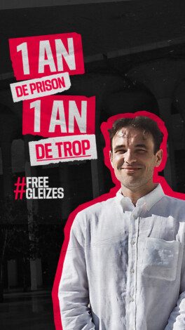 Un an après son incarcération en Algérie, le journaliste sportif français Christophe Gleizes demeure détenu malgré une mobilisation exceptionnelle de la société civile, du monde du football, des médias et des collectivités territoriales. 

Après avoir renoncé à son pourvoi en cassation, le collaborateur de @sofoot et @societyofficiel s’en remet désormais à une éventuelle grâce présidentielle du chef de l’État algérien, Abdelmadjid Tebboune. 

Nous continuons d’attendre, avec espoir et dignité, le retour de Christophe parmi nous. Sa grand-mère, Mamy Geo, âgée de 102 ans et demi, a dans une vidéo réitéré, en ce triste anniversaire, son appel à revoir son petit-fils.

–

One year after his imprisonment in Algeria, French sports journalist Christophe Gleizes remains detained despite an exceptional mobilisation of civil society, the football community, media outlets, and local authorities.

By rejecting the prosecution's appeal seeking to increase Christophe's sentence, and by noting the withdrawal of his own appeal, the Court has opened a path towards resolution that we hope will prove decisive. 

We continue to wait, with hope and dignity, for Christophe to come home. His grandmother, Mamy Géo, aged 102 and a half, reiterated in a video, on this sorrowful anniversary, her plea to see her grandson again.