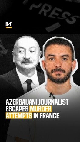 Under police protection in France since 2021, after surviving a knife attack in Nantes, western France, blogger Mahammad Mirzali has become one of the most prominent targets of the Azerbaijani regime beyond its borders. 

The trial held in Rennes, conducted under exceptionally tight security due to the dangerous nature of the accused and their alleged ties to criminal networks, is one of the most significant cases of transnational repression ever to be tried in France. 

This ruling sends a clear warning to all those who believe they can hunt down, intimidate, or silence journalists in exile on European soil. It demonstrates that French justice is capable of responding to the violence of transnational repression with resolve, and that no state can reach across its borders to crush dissent. 

This conviction must also be a turning point for the European Union as a whole. Transnational repression is no longer a fringe phenomenon – it is a direct threat to the safety of journalists and to the rule of law. 

Watch the full interview on our YouTube channel.
–-
Sous protection policière en France depuis 2021, après avoir survécu à une attaque au couteau à Nantes à l’ouest de la France, le blogueur Mahammad Mirzali est devenu l’une des cibles les plus emblématiques de la répression exercée par le régime azerbaïdjanais au-delà de ses frontières. 

Le procès qui s’est tenu à Rennes traite de l’un des dossiers les plus importants de répression transnationale jamais jugés en France. 

Ce jugement est un avertissement clair adressé à tous ceux qui pensent pouvoir poursuivre, intimider ou faire taire des journalistes exilés sur le territoire européen. Il rappelle que la justice française est capable de répondre avec fermeté à la violence de la répression transnationale et qu’aucun État ne peut étendre sa souveraineté répressive au-delà de ses frontières. 

Cette condamnation doit aussi marquer un tournant pour l’Union européenne dans son ensemble. La répression transnationale n’est plus un phénomène marginal mais une menace directe pour la sécurité des journalistes et pour l'État de droit.

Regardez l'intégralité de son témoignage sur notre chaîne Youtube